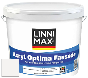 Краска LINNIMAX ACRYL OPTIMA FASSADE / ЛИННИМАКС АКРИЛ ОПТИМА ФАСАД (ALPINA) акриловая краска цвет NCS S 0300-N 