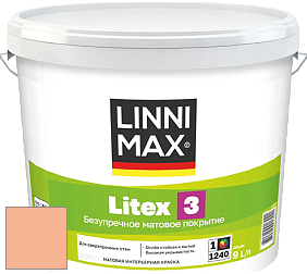 Краска LINNIMAX LITEX 3 / ЛИННИМАКС ЛИТЕКС 3 (ALPINA PREMIUM WAND) латексная краска цвет NCS S 1030-Y50R 