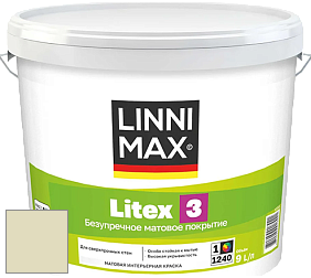 Краска LINNIMAX LITEX 3 / ЛИННИМАКС ЛИТЕКС 3 (ALPINA PREMIUM WAND) латексная краска цвет NCS S 1010-G80Y 