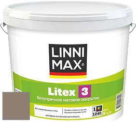 Краска LINNIMAX LITEX 3 / ЛИННИМАКС ЛИТЕКС 3 (ALPINA PREMIUM WAND) латексная краска цвет Siena 10 