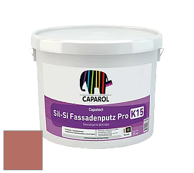 Краска Caparol Capatect Fassadenputz Sil-Si Pro / Капарол Капатек штукатурка структурная камешковая 25 кг. цвет Bordeaux 45 