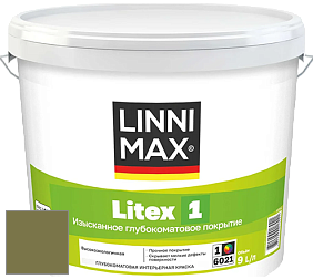 Краска LINNIMAX LITEX 1 / ЛИННИМАКС ЛИТЕКС 1 (CAPAROL SAMTEX 3) высокоэкологичная латексная краска цвет Tundra 95 