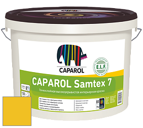 Краска CAPAROL Samtex 7 E.L.F. / КАПАРОЛ Самтекс 7 шелковисто-матовая краска цвет Canari 0 