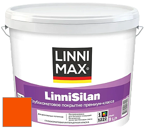 Краска LINNIMAX LinniSilan /ЛИННИМАКС ЛинниСилан (CAPAROL CAPASILAN) глубокоматовая краска цвет Laser 30 