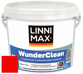 Краска LINNIMAX (CAPAROL) WUNDERCLEAN / ЛИННИМАКС ВУНДЕРКЛИН краска премиум-класса цвет RAL 3024 