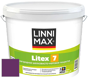 Краска LINNIMAX LITEX 7 / ЛИННИМАКС ЛИТЕКС 7  (CAPAROL SAMTEX 7) латексная краска цвет Diva 25 