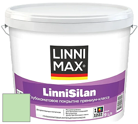 Краска LINNIMAX LinniSilan /ЛИННИМАКС ЛинниСилан (CAPAROL CAPASILAN) глубокоматовая краска цвет NCS S 0530-G20Y 