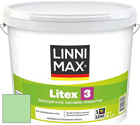 Краска LINNIMAX LITEX 3 / ЛИННИМАКС ЛИТЕКС 3 (ALPINA PREMIUM WAND) латексная краска цвет NCS S 0540-G20Y 