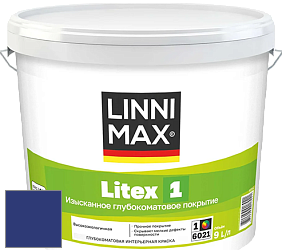 Краска LINNIMAX LITEX 1 / ЛИННИМАКС ЛИТЕКС 1 (CAPAROL SAMTEX 3) высокоэкологичная латексная краска цвет Laser 90 