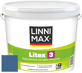 Краска LINNIMAX LITEX 3 / ЛИННИМАКС ЛИТЕКС 3 (ALPINA PREMIUM WAND) латексная краска цвет RAL 5007 