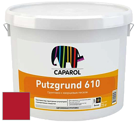 Краска CAPAROL Putzgrund Pro 610 грунтовочная краска цвет Rubin 10 