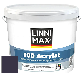 Краска LINNIMAX 100 ACRYLAT / ЛИННИМАКС 100 АКРИЛАТ (CAPAROL AMPHIBOLIN) акриловая краска цвет Velvet 5 
