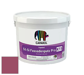 Краска Caparol Capatect Fassadenputz Sil-Si Pro / Капарол Капатек штукатурка структурная камешковая 25 кг. цвет Flamenco 130 