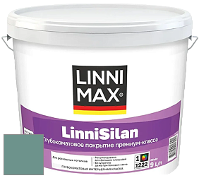 Краска LINNIMAX LinniSilan /ЛИННИМАКС ЛинниСилан (CAPAROL CAPASILAN) глубокоматовая краска цвет NCS S 4020-B70G 