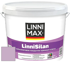 Краска LINNIMAX LinniSilan /ЛИННИМАКС ЛинниСилан (CAPAROL CAPASILAN) глубокоматовая краска цвет Viola 85 