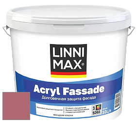 Краска LINNIMAX ACRYL FASSADE / ЛИННИМАКС АКРИЛ ФАССАДЕ (CAPAROL) акриловая фасадная краска цвет Rose 110 