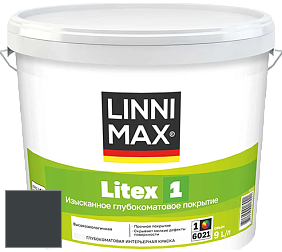 Краска LINNIMAX LITEX 1 / ЛИННИМАКС ЛИТЕКС 1 (CAPAROL SAMTEX 3) высокоэкологичная латексная краска цвет NCS S 8505-B 