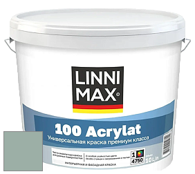 Краска LINNIMAX 100 ACRYLAT / ЛИННИМАКС 100 АКРИЛАТ (CAPAROL AMPHIBOLIN) акриловая краска цвет Mint 50 