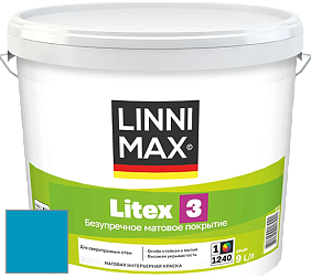 Краска LINNIMAX LITEX 3 / ЛИННИМАКС ЛИТЕКС 3 (ALPINA PREMIUM WAND) латексная краска цвет NCS S 1565-B 
