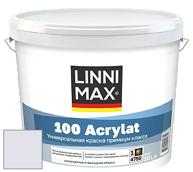 Краска LINNIMAX 100 ACRYLAT / ЛИННИМАКС 100 АКРИЛАТ (CAPAROL AMPHIBOLIN) акриловая краска цвет Aquarell 115 