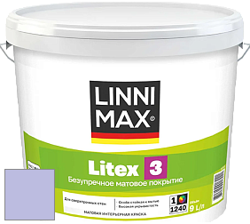 Краска LINNIMAX LITEX 3 / ЛИННИМАКС ЛИТЕКС 3 (ALPINA PREMIUM WAND) латексная краска цвет NCS S 1030-R60B 