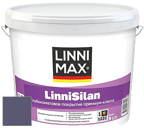 Краска LINNIMAX LinniSilan /ЛИННИМАКС ЛинниСилан (CAPAROL CAPASILAN) глубокоматовая краска цвет NCS S 6020-R60B 