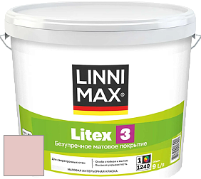 Краска LINNIMAX LITEX 3 / ЛИННИМАКС ЛИТЕКС 3 (ALPINA PREMIUM WAND) латексная краска цвет NCS S 1015-R 