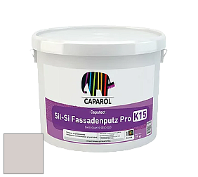 Краска Caparol Capatect Fassadenputz Sil-Si Pro / Капарол Капатек штукатурка структурная камешковая 25 кг. цвет Rose 10 