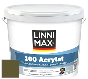 Краска LINNIMAX 100 ACRYLAT / ЛИННИМАКС 100 АКРИЛАТ (CAPAROL AMPHIBOLIN) акриловая краска цвет Citrus 5 