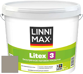 Краска LINNIMAX LITEX 3 / ЛИННИМАКС ЛИТЕКС 3 (ALPINA PREMIUM WAND) латексная краска цвет Palazzo 80 