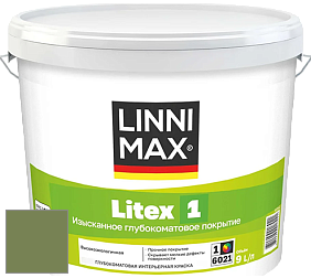 Краска LINNIMAX LITEX 1 / ЛИННИМАКС ЛИТЕКС 1 (CAPAROL SAMTEX 3) высокоэкологичная латексная краска цвет Pinie 40 