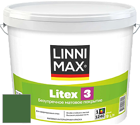 Краска LINNIMAX LITEX 3 / ЛИННИМАКС ЛИТЕКС 3 (ALPINA PREMIUM WAND) латексная краска цвет NCS S 4550-G20Y 