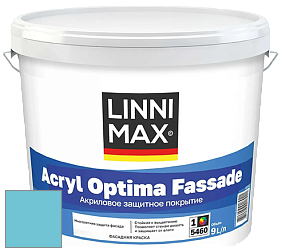 Краска LINNIMAX ACRYL OPTIMA FASSADE / ЛИННИМАКС АКРИЛ ОПТИМА ФАСАД (ALPINA) акриловая краска цвет NCS S 1040-B10G 