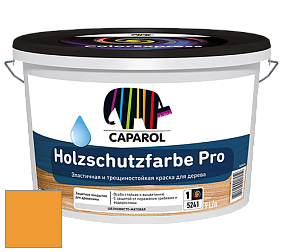 Краска CAPAROL HOLZSCHUTZFARBE PRO краска для древесины акриловая кроющая универсальная. цвет Onyx 220 