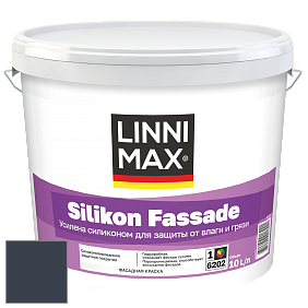 Краска Краска матовая LINNIMAX Silikon Fassade/ЛИННИМАКС Силикон Фасад цвет Saphir 5 