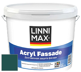 Краска LINNIMAX ACRYL FASSADE / ЛИННИМАКС АКРИЛ ФАССАДЕ (CAPAROL) акриловая фасадная краска цвет NCS S 6530-B50G 