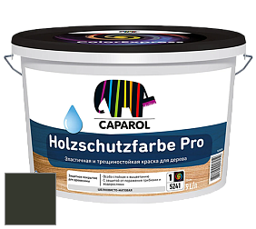 Краска CAPAROL HOLZSCHUTZFARBE PRO краска для древесины акриловая кроющая универсальная. цвет RAL 6008 