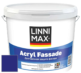 Краска LINNIMAX ACRYL FASSADE / ЛИННИМАКС АКРИЛ ФАССАДЕ (CAPAROL) акриловая фасадная краска цвет RAL 5002 
