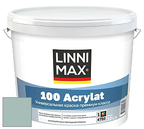 Краска LINNIMAX 100 ACRYLAT / ЛИННИМАКС 100 АКРИЛАТ (CAPAROL AMPHIBOLIN) акриловая краска цвет Patina 55 