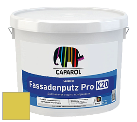 Краска CAPAROL Capatect-Fassadenputz Pro K 20/Капарол Фассаденпутц Про К20 структурная штукатурка цвет Citrus 70 