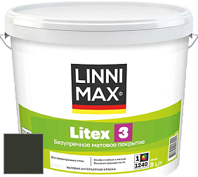 Краска LINNIMAX LITEX 3 / ЛИННИМАКС ЛИТЕКС 3 (ALPINA PREMIUM WAND) латексная краска цвет RAL 6008 