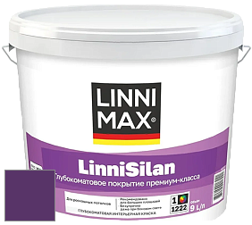 Краска LINNIMAX LinniSilan /ЛИННИМАКС ЛинниСилан (CAPAROL CAPASILAN) глубокоматовая краска цвет Laser 5 