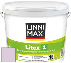 Краска LINNIMAX LITEX 1 / ЛИННИМАКС ЛИТЕКС 1 (CAPAROL SAMTEX 3) высокоэкологичная латексная краска цвет NCS S 1015-R40B 