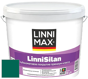 Краска LINNIMAX LinniSilan /ЛИННИМАКС ЛинниСилан (CAPAROL CAPASILAN) глубокоматовая краска цвет NCS S 4550-B80G 