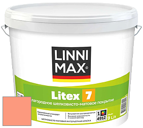 Краска LINNIMAX LITEX 7 / ЛИННИМАКС ЛИТЕКС 7  (CAPAROL SAMTEX 7) латексная краска цвет NCS S 0550-Y70R 