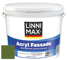 Краска LINNIMAX ACRYL FASSADE / ЛИННИМАКС АКРИЛ ФАССАДЕ (CAPAROL) акриловая фасадная краска цвет Pinie 35 