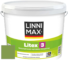 Краска LINNIMAX LITEX 3 / ЛИННИМАКС ЛИТЕКС 3 (ALPINA PREMIUM WAND) латексная краска цвет Pinie 70 