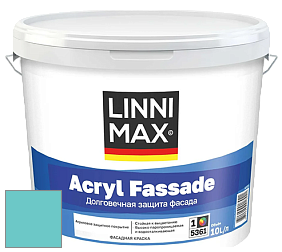 Краска LINNIMAX ACRYL FASSADE / ЛИННИМАКС АКРИЛ ФАССАДЕ (CAPAROL) акриловая фасадная краска цвет NCS S 1040-B40G 