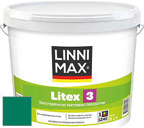 Краска LINNIMAX LITEX 3 / ЛИННИМАКС ЛИТЕКС 3 (ALPINA PREMIUM WAND) латексная краска цвет Verdo 30 