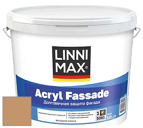 Краска LINNIMAX ACRYL FASSADE / ЛИННИМАКС АКРИЛ ФАССАДЕ (CAPAROL) акриловая фасадная краска цвет Siena 130 